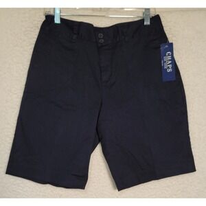Chaps Womens Shorts Navy Blue Size 6 NEW NWT Chino Cargo Casual 1503